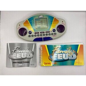VTG Family Feud Tiger Electronic Hasbro 1999 With All Manuel’s Tested & Working